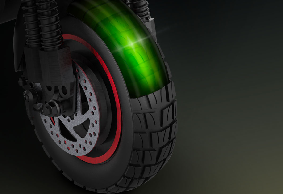 Τα ελαστικά του πατινιού